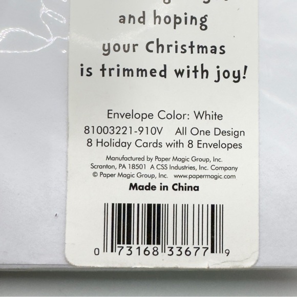 Sealed Holiday Card Lot of 49 Santa, JOY, Party City, Envelopes | Scrapbook - Picture 13 of 16